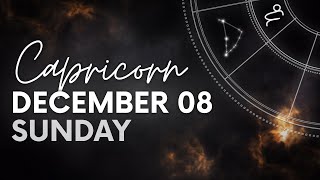 Capricorn  Daily Horoscope  December 08 2024 [upl. by Llert194]