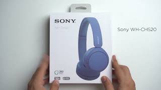 a cool headphone for your daily wear without breaking the bank sony WHCH520 ASMR unbox [upl. by Forest]