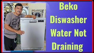 Why Wont My Beko Dishwasher Drain Water [upl. by Erkan]