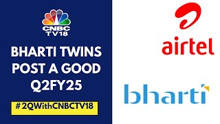 Bharti Airtel Reports An Operationally InLine Q2 Bharti Hexacoms Revenue ARPU Jump In Q2 [upl. by Cherin]