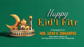 Eidl Fitr 2024 Message from the Supreme Court [upl. by Lennad]