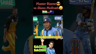 Master Blaster Sachin vs Glenn McGrath shorts edit cricket [upl. by Ilarin]