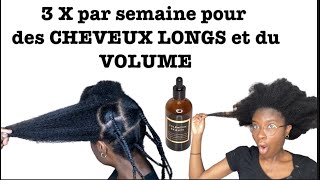 CHEVEUX FINS ET CASSANTS  ce geste qui AUGMENTE la POUSSE et le VOLUME [upl. by Iruahs]