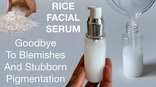 Homemade Rice Facial Serum With Niacinamide amp Tranexamic Acid Skin White For A Lighter Complexion [upl. by Ackerley470]