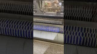 Raschel Warp Knitting Machine for cotton and jute carry bags [upl. by Lenny]