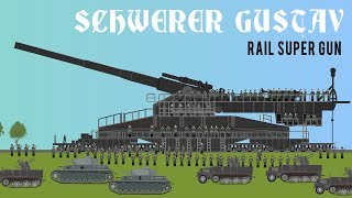 Schwerer Gustav  Rail Super Gun Behemoth [upl. by Xenophon]