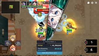 Guardian Tales  Raid R93 Lv81 Cyborg Erina Light 674M damage [upl. by Yerga157]