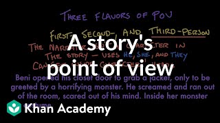 A storys point of view  Reading  Khan Academy [upl. by Glenine529]