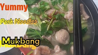 i Eat Mix Spicy Pork instestine noodles mayhope18 porknoodles [upl. by Bibah]