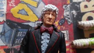 Very Rare Doctor Who 3rd Doctor And Giant Maggots From The Green Death Figure Review [upl. by Andriette]