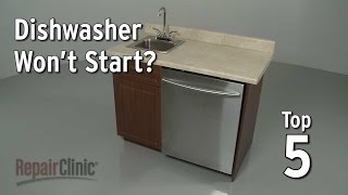 Dishwasher Won’t Start — Dishwasher Troubleshooting [upl. by Dina]