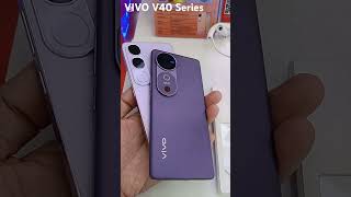 VIVO V40 Lite Vs Vivo V40 5G Series Purple 💜 smartphone [upl. by Mailliw771]