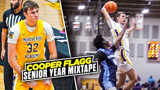 Cooper Flagg OFFICIAL Senior Year Mixtape  Duke Commit Has CRAZY Potential [upl. by Oruntha]