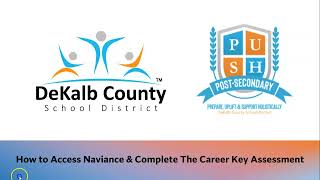 Naviance Career Key [upl. by Naginnarb]