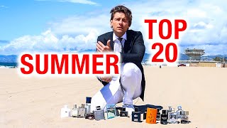 Top 20 Summer Fragrances for Men 2020 [upl. by Hurd]