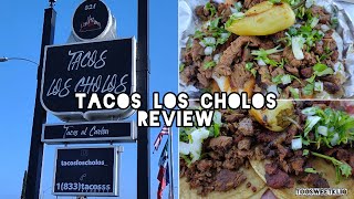 Tacos Los Cholos in Anaheim  Best Tacos EVER  Too Sweet Kliq Adventures [upl. by Guillaume]