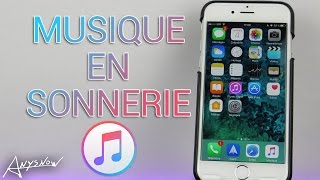 Comment Définir une musique comme sonnerie sur iPhone 6 [upl. by Wetzell]