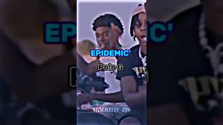 Epidemic By polog the capalot 🎶 get down on ya toe let rock da hiphop shit🌍💙💙🖤 youtubeshorts [upl. by Ahseyn]