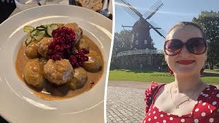 Woman flew to Sweden for 12 hours to try Swedish meatballs  for just £44  SWNS [upl. by Ilarrold]