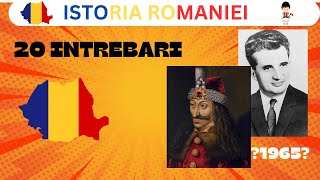 ISTORIA ROMANIEICat de bine știi Istoria RomânieiDomnitorii României Ep 1 [upl. by Artemis]