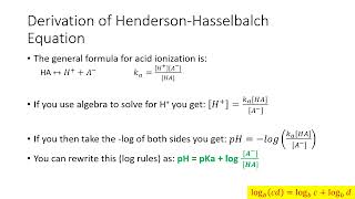 3 18 24 Henderson Hasselbalch [upl. by Alage]