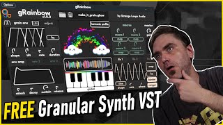 This FREE Granular Synth VST is AWESOME  gRainbow by Strange Loops Audio [upl. by Otrebla932]