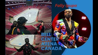 Fally Ipupa  Visite guidée au Centre Bell Arena Canada ou va se produire Fally Ipupa le 08 Nov24 [upl. by Lleinad]