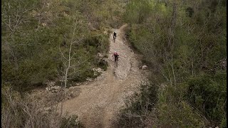 VTT entre Venelles et Trempasse attention aux branches [upl. by Alikam89]