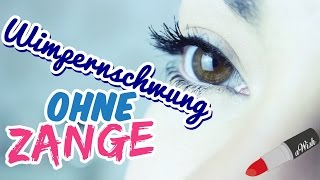 Wimpernschwung ohne Wimpernzange MeinGeheimtipp [upl. by Eugenia]