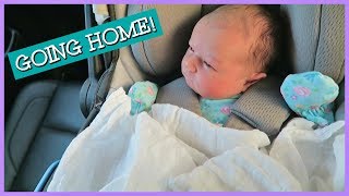 BRINGING BABY HOME FROM THE HOSPITAL [upl. by Delanie]