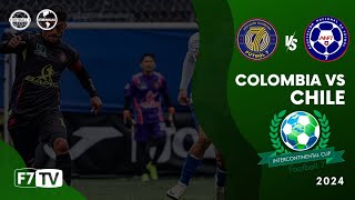 INTERCONTINENTAL CUP 2024  COLÔMBIA X CHILE [upl. by Neehs144]