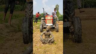 Statue in front of tractor [upl. by Acirt]