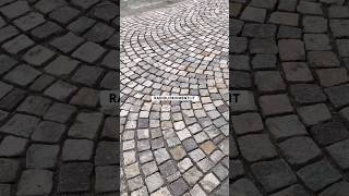 Porphyry cobblestones construction landscape design concrete interiordesign cement home [upl. by Nickey]