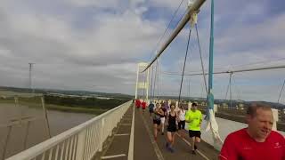 parkrun Routes Severn Bridge parkrun in 2mins [upl. by Latsryc]