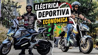 la MEJOR moto ELECTRICA en MEXICO deportiva y economica DM 06 [upl. by Harlow198]