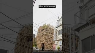 One of Japans most inventive architects is Kengo Kuma Subscribe to the channel for more shorts [upl. by Zennie]