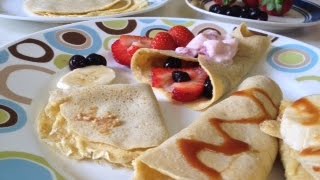 CREPAS DE AVENA  Recetas Saludables para niños HechoxMamá [upl. by Ettenahc385]