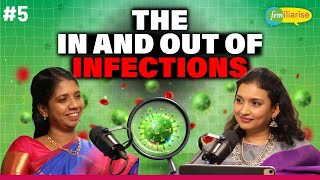 Dr Vijayalakshmi On The In And Out Of Infections  Femiliarise 5  Dr Priya Kalyani [upl. by Egas]