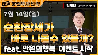 강재현TV 7월 14일일 순환장세가 바로 나올 수 있을까 feat 만원의 행복 이벤트 시작 [upl. by Lebatsirc]