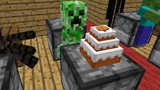 Monster School Baking  Minecraft Animation [upl. by Carlick320]