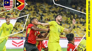 Malaysia vs Timor Leste 32  ALL GOAL amp HIGHLIGHTS  Asean Mitsubishi Electric Cup 2024 [upl. by Flemings]