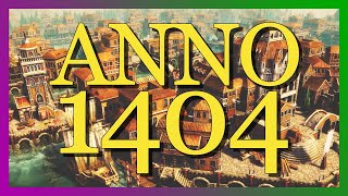 Anno 1404 Review  Really good city builder and cheaper than Anno 1800 [upl. by Windsor]