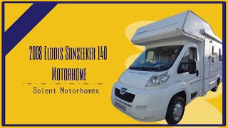 Elddis Sunseeker 140 Walk Through  Solent Motorhomes [upl. by Anet]