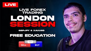 🔴 LIVE FOREX TRADING GBPJPY amp GOLD GIVEAWAY  MONDAY DECEMBER 4 [upl. by Charbonnier]