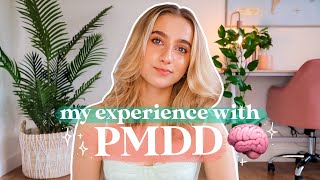 MY LIFE WITH PMDD premenstrual dysphoric disorder » diagnosis symptoms amp helpful habits [upl. by Mastrianni]