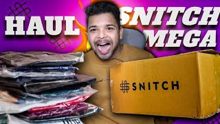 🔥 Snitch Clothing Haul 2024  Try on Haul  Baggy Jeans  Cargo pant  party Shirt  Polo Tshirt [upl. by Vanya]