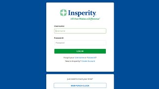 Insperity Login  How To Login Insperity 2024 [upl. by Aicital574]