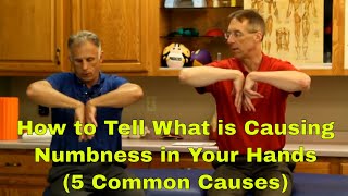 How to Tell What is Causing the Numbness in Your Hands 5 Common Causes [upl. by Ahtennek]