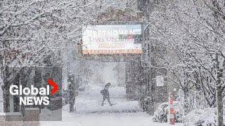 Polar vortex plunges Prairies into deep freeze [upl. by Lehpar45]