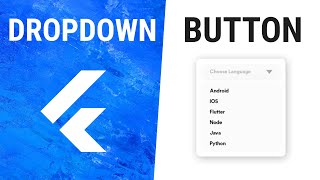 Flutter DropdownButton Widget [upl. by Kammerer]